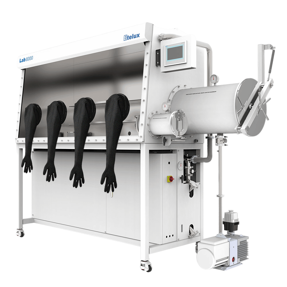 Lab2000 Series 1800 Single-Sided Integrated Glovebox