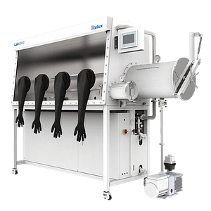 Lab2000 Series 1800 Single-Sided Integrated Glovebox